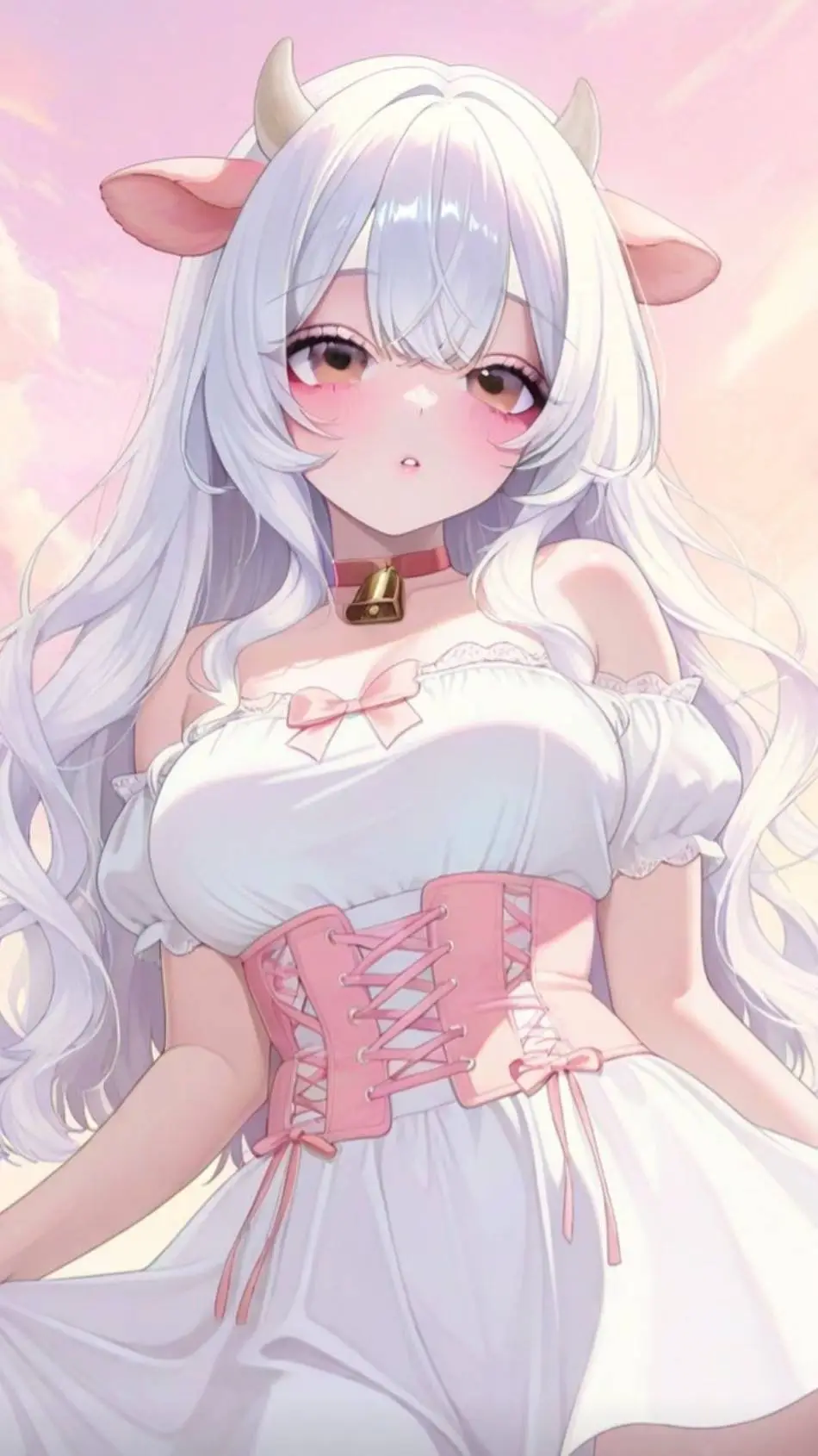 ai character: Mooonlight background