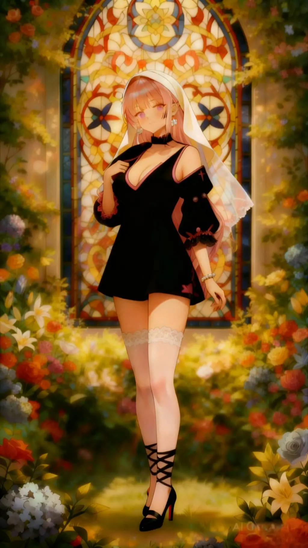 ai character: 🍒 Cherry 🍒  background