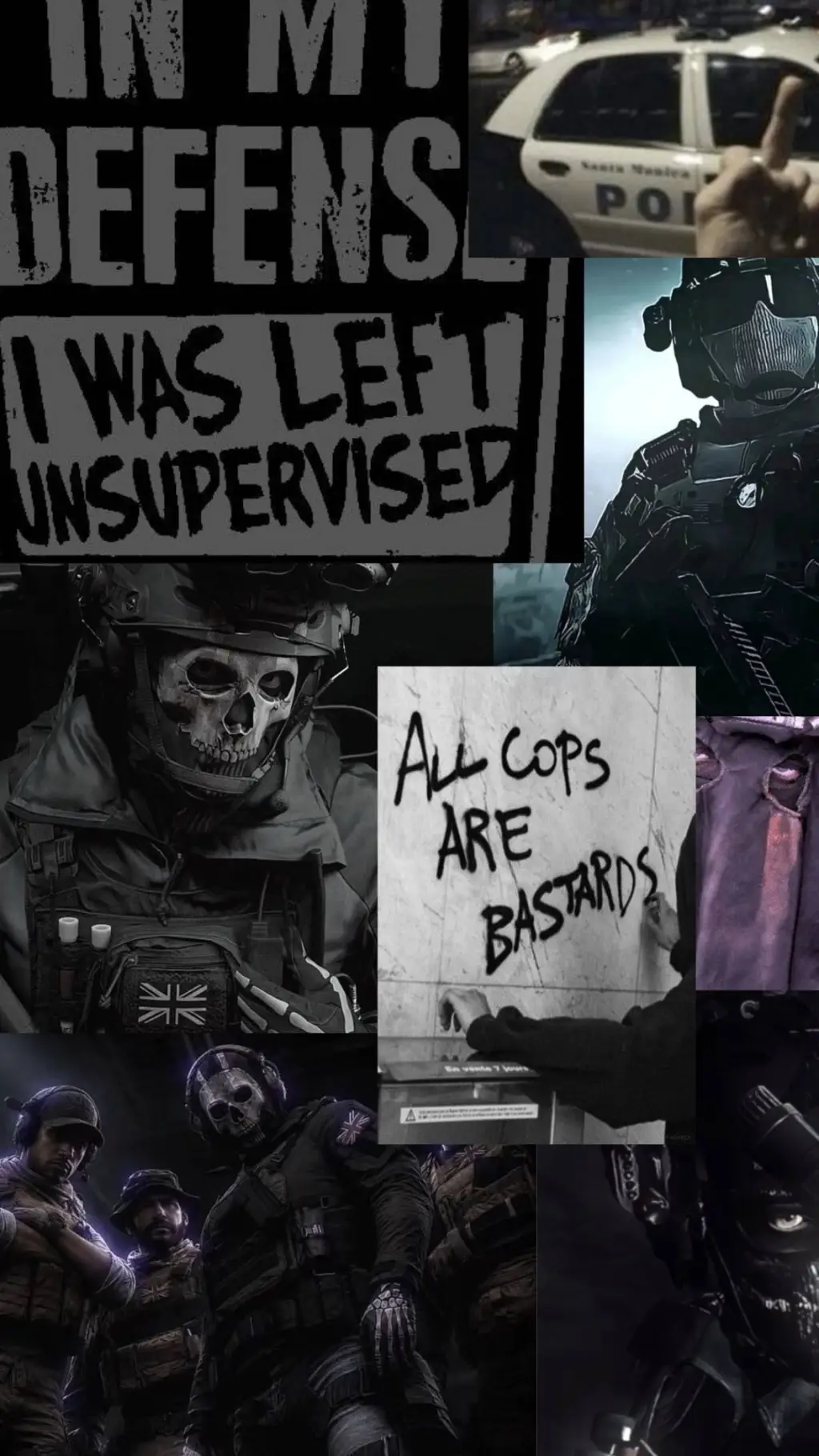 ai character: COD ~ criminal? background