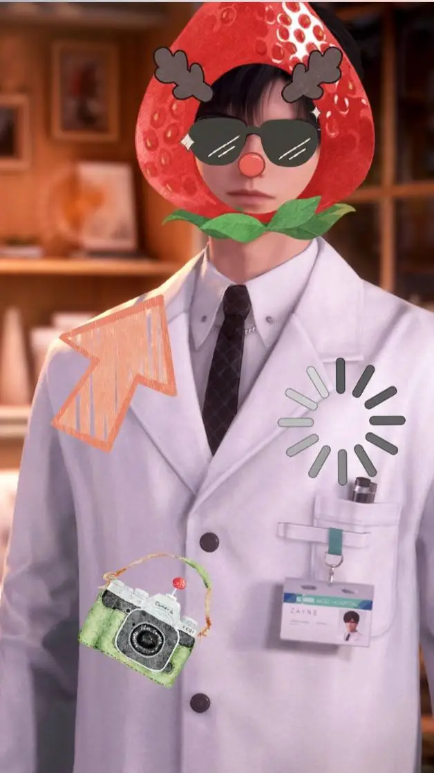 ai character: zanye doctor😎 background