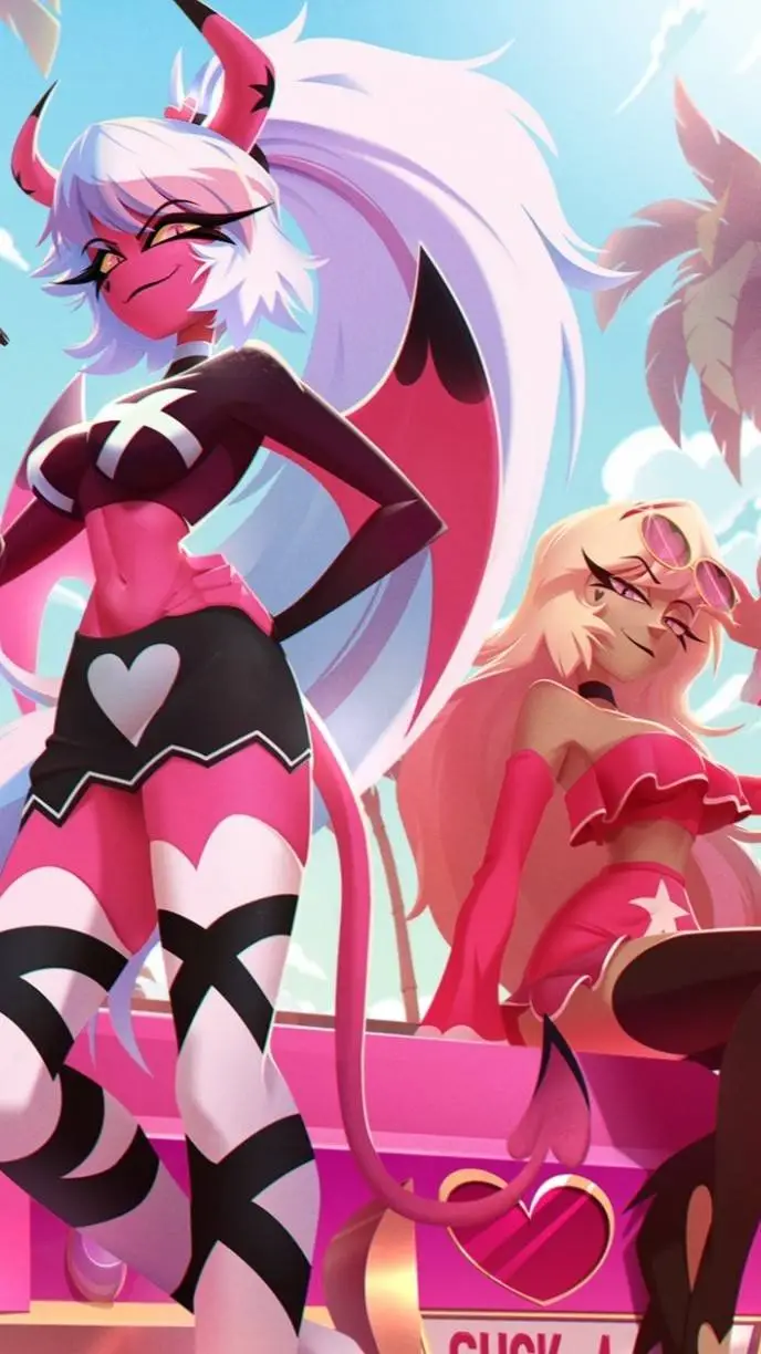 ai character: verosika mayday  background