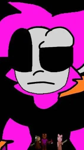 ai character: pinktubby_piggy background