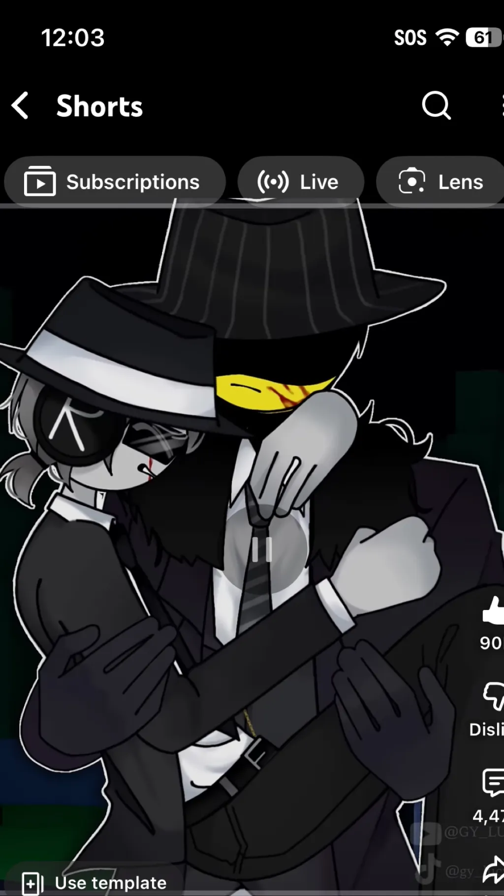 ai character: Chance x mafiso background