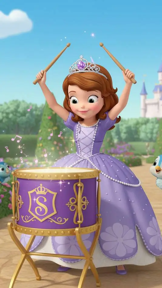 ai character: princess sofia 1 background