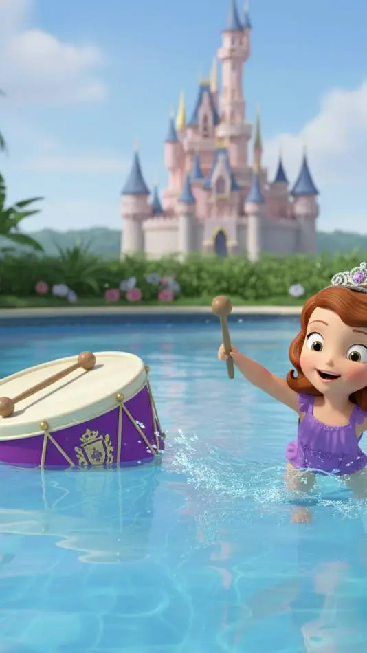 ai character: princess sofia background