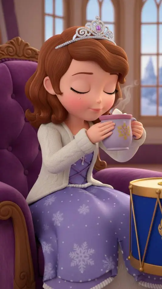 ai character: princess sofia background