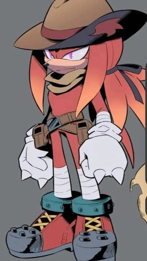 ai character: knuckles  background