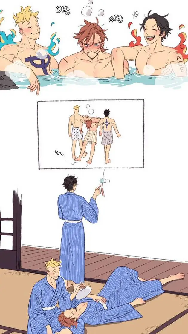 ai character: Whitebeard cŕéwś background