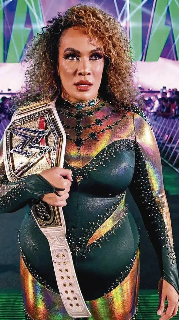 ai character: Nia Jax  background