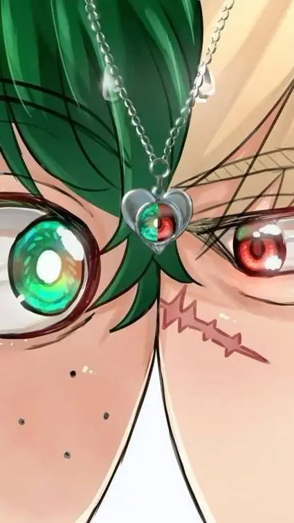 ai character: Bakugo fiel background