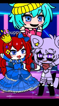 ai character: Popy and beby  background