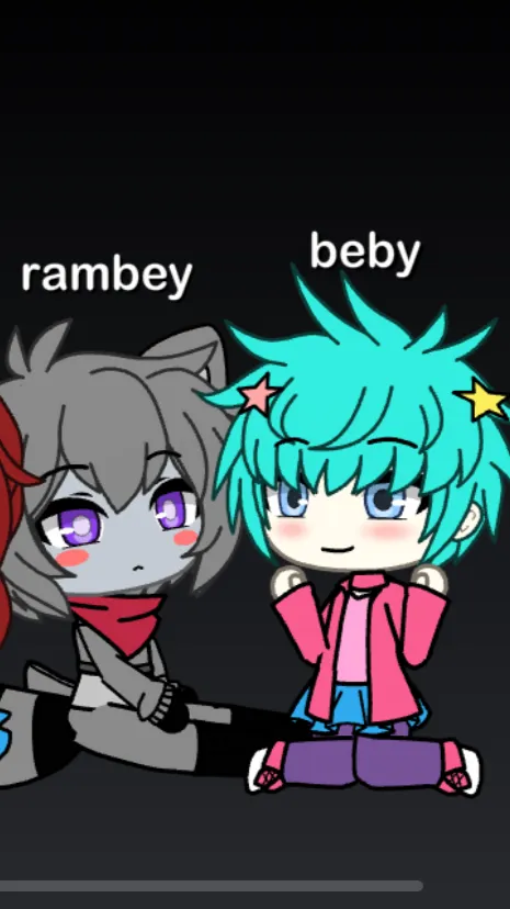 ai character: Baby and ￼Rambley background