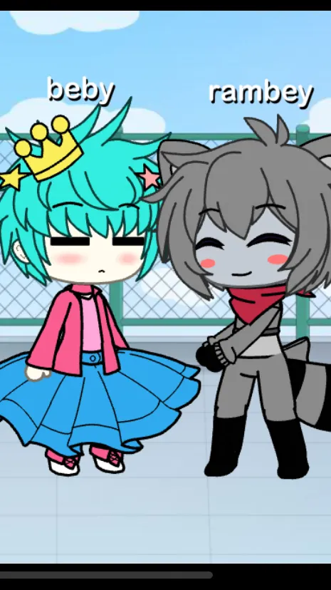 ai character: Beby being funny background