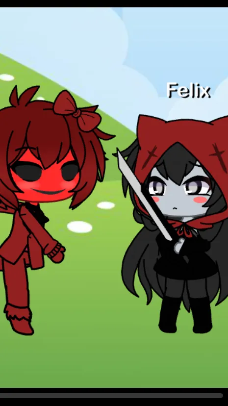 ai character: C00kidd x Felix background