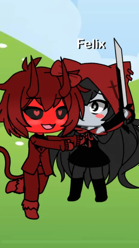 ai character: C00kidd x Felix background