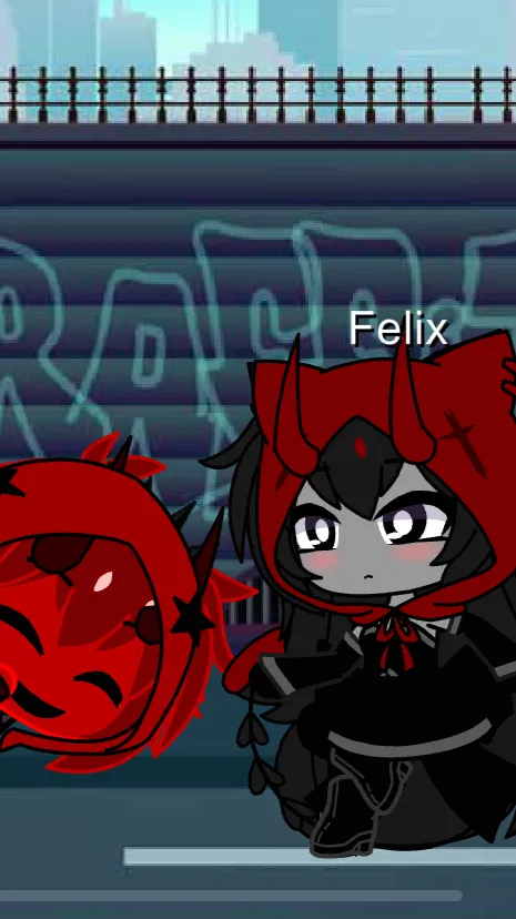 ai character: C00kidd x Felix background