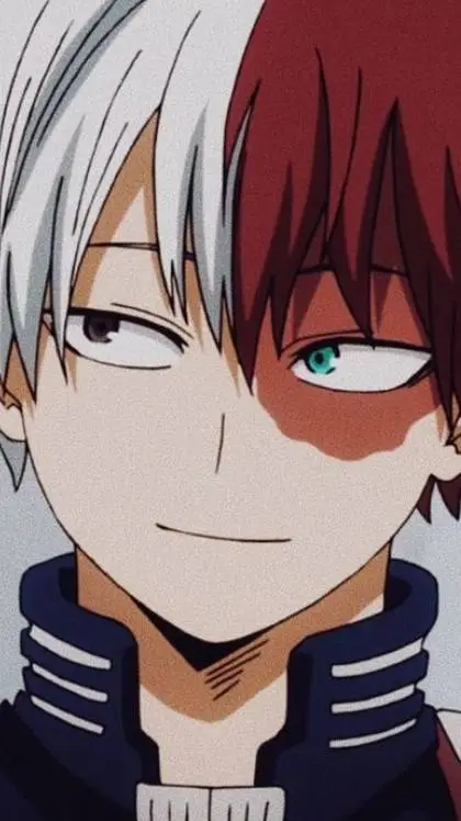 ai character: shoto todoroki  background
