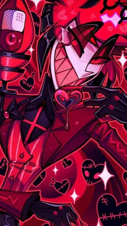 ai character: Alastor (Owns you) background