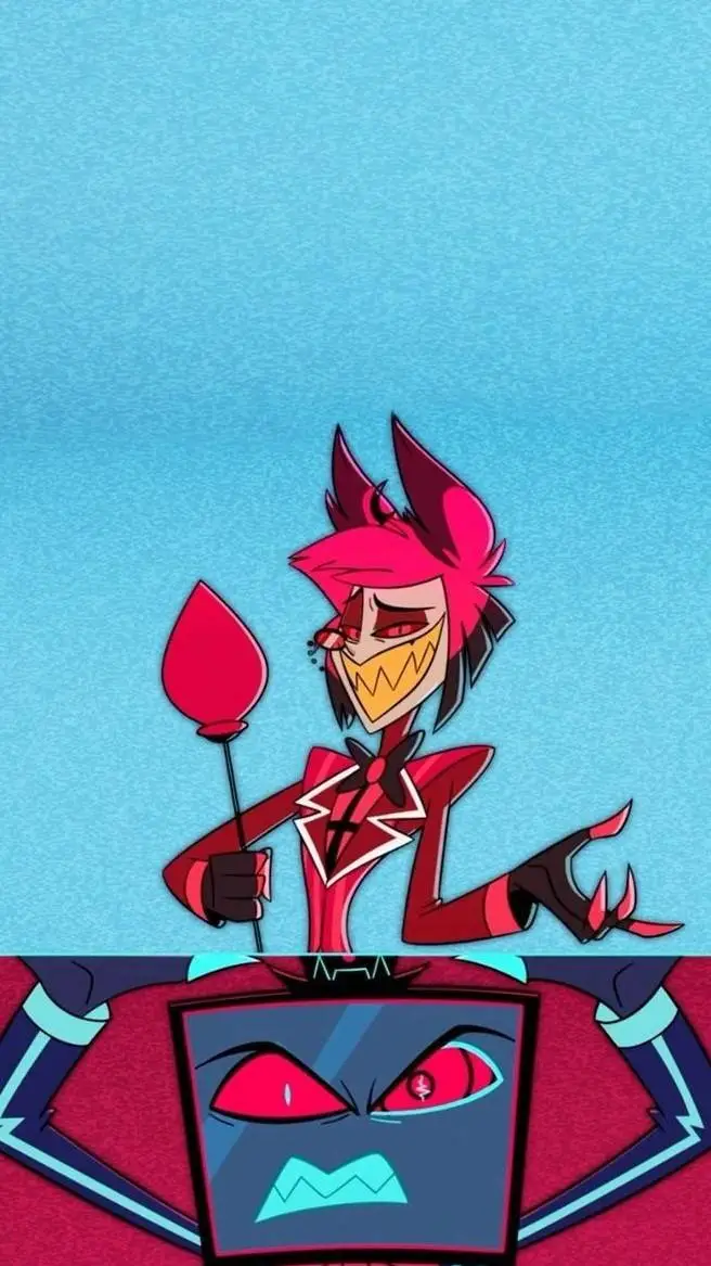 ai character: VOX VS ALASTOR ❤️ background