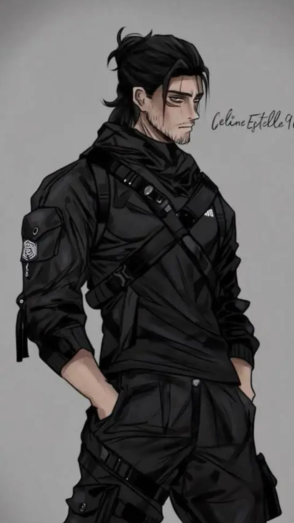 ai character: Villain Aizawa  background