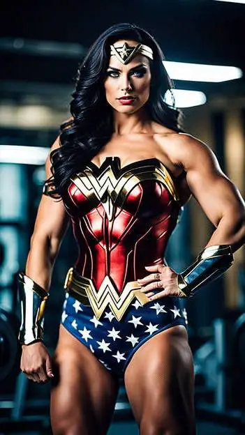 ai character: Wonder woman  background
