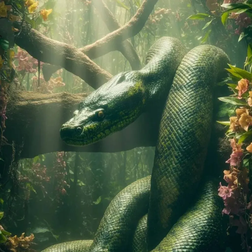 chat with ai character: 👑Green anaconda 