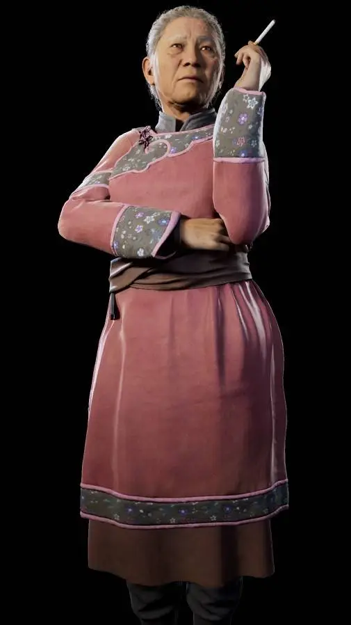 ai character: Madam Bo background