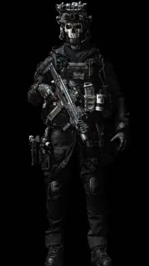 ai character: Ghost background