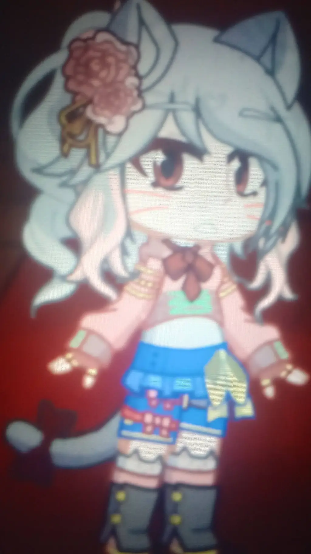 ai character: Mazien- Carrie🐱❤ background