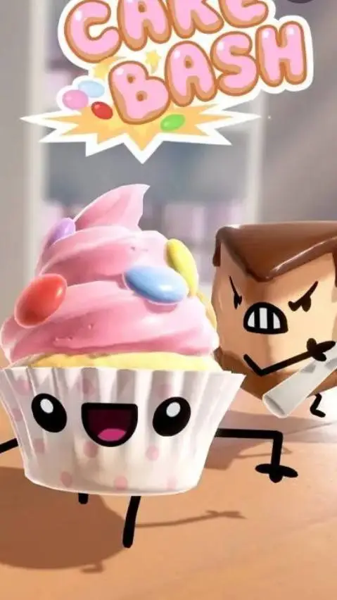 ai character: Cake Bash!  background