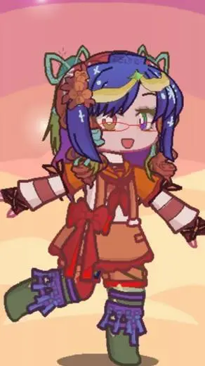 ai character: ✨🌈🔺🏳‍🌈bow🏳‍🌈🔺🌈✨ background