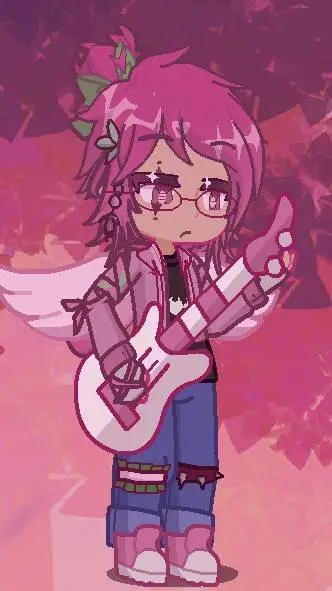 ai character: ✨🎸💗Merker 💗🎸✨ background