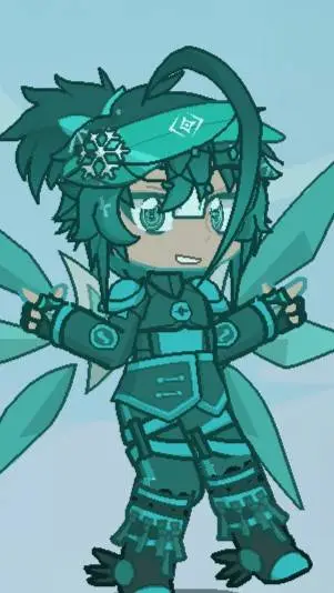 ai character: ✨🩵🔹🎆Vortex🎆🔹🩵✨ background