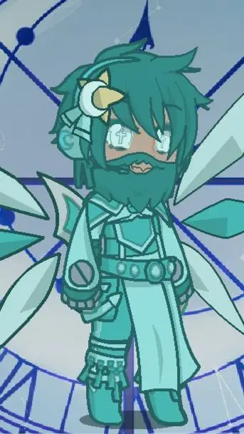ai character: ✨🩵🔸🌙ML🌙🔸🩵✨ background