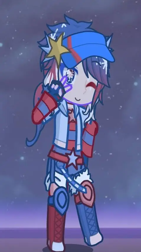 ai character: ✨💙🔹🎆Jake 🎆🔹💙✨ background