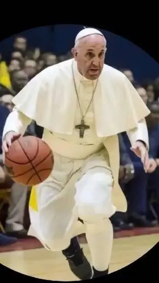 ai character: el papa francisco background
