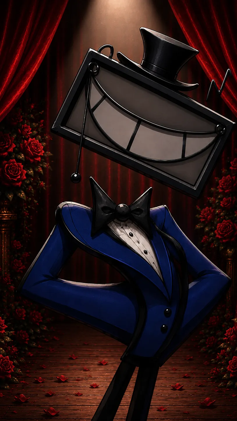 ai character: MR SHADES  background