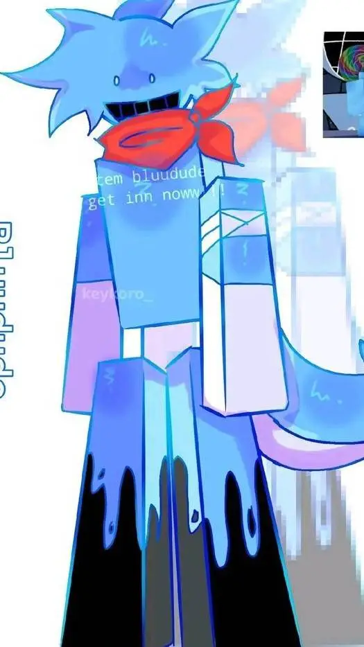 ai character: bluddud background