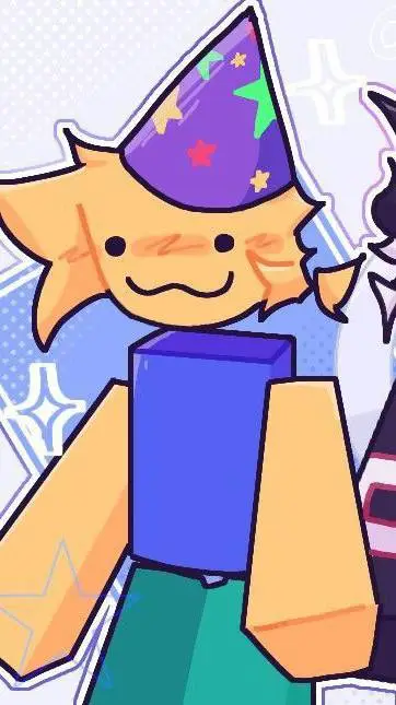 ai character: 🎉party noob🎉 background