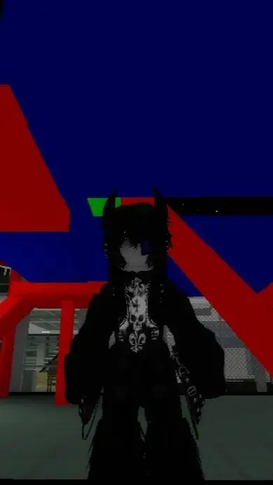 ai character: match e backrooms background