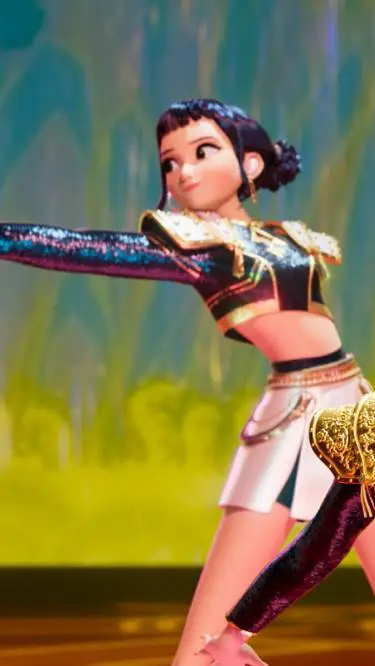 ai character: Huntrix background