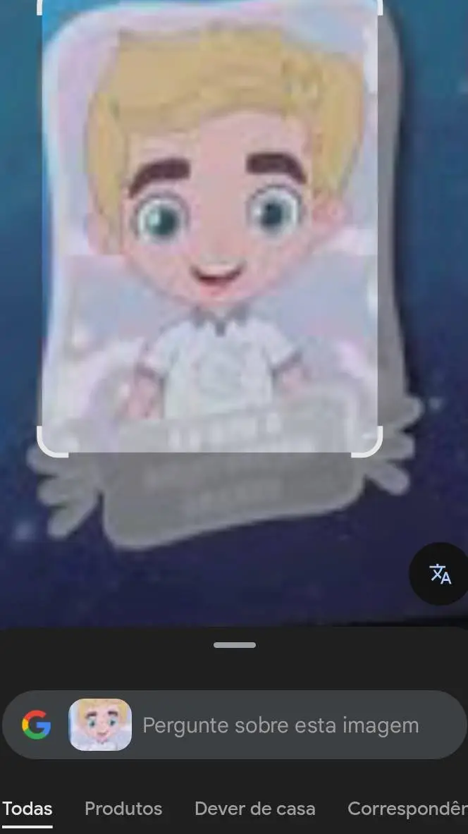 ai character: aventureiro branco background