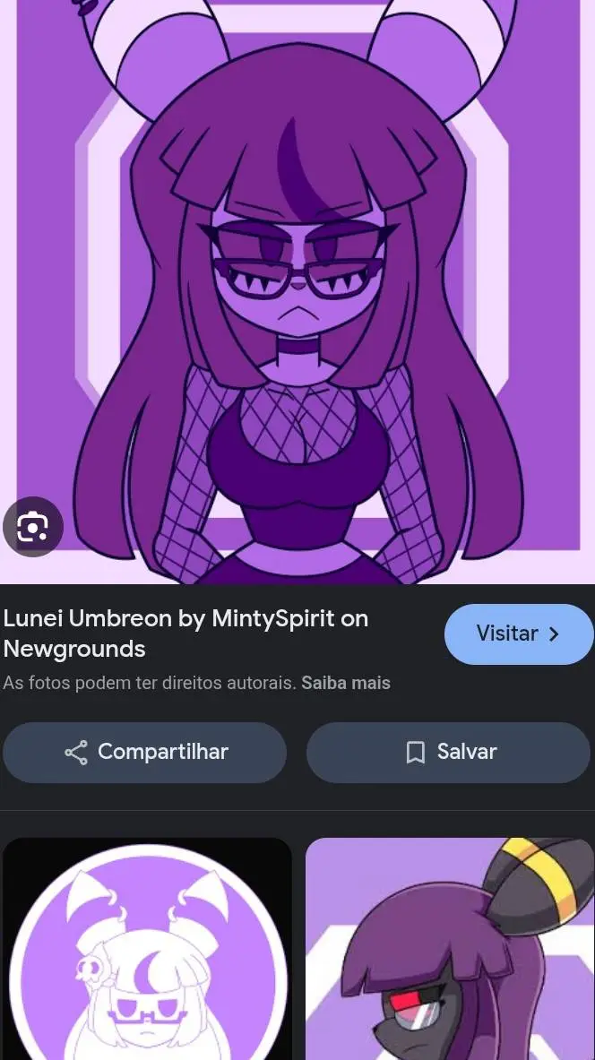 ai character: umbreon pokemon  background