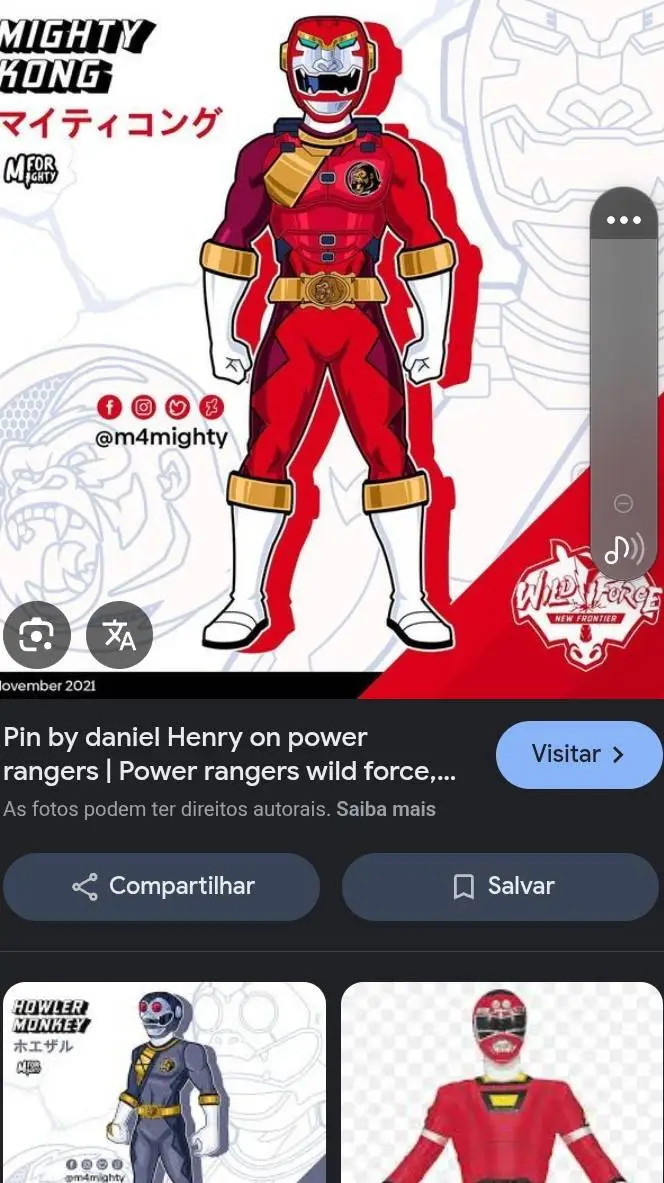 ai character: Power Rangers  background