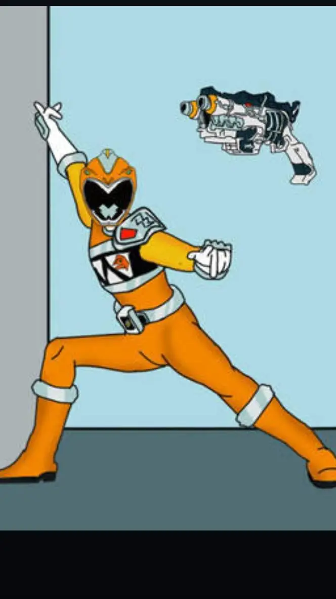 ai character: Power Rangers lara background