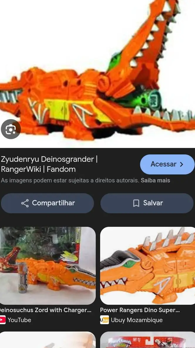 ai character: jacaré laranja background