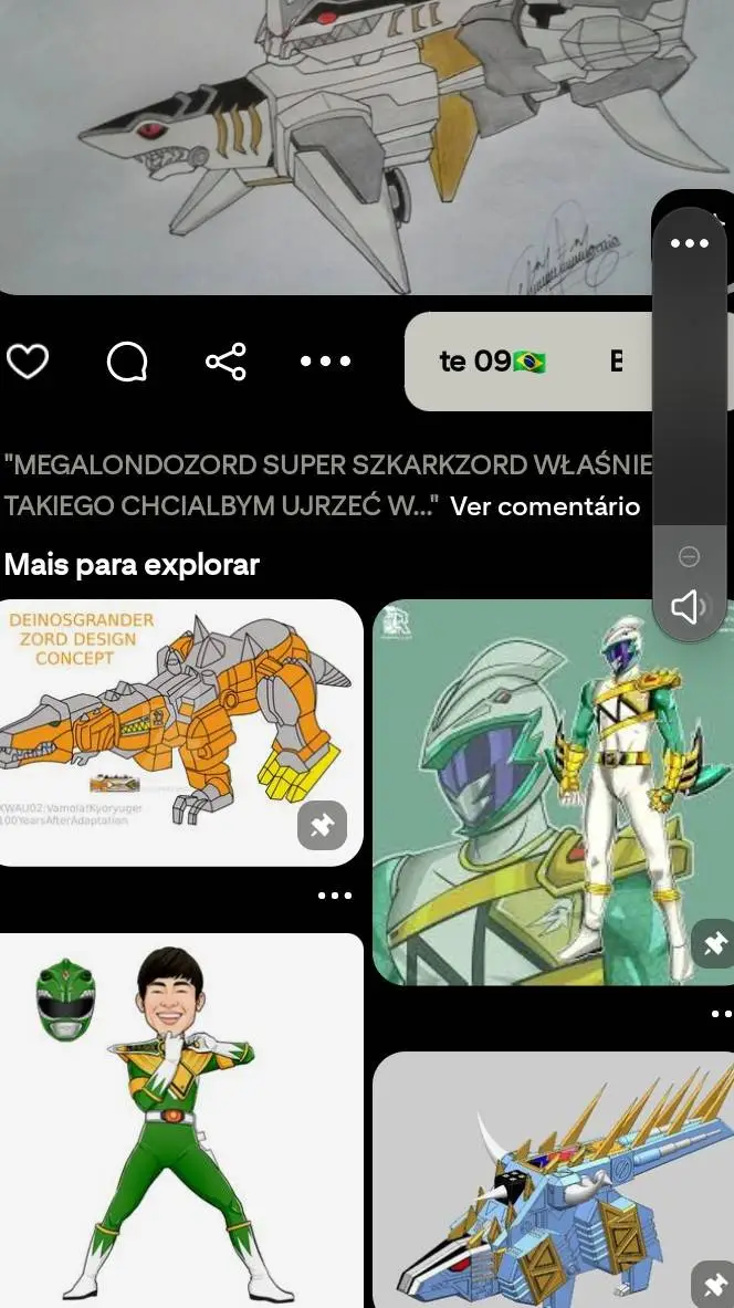 ai character: Power Rangers bran background