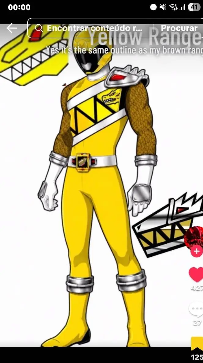 ai character: Power Rangers  background
