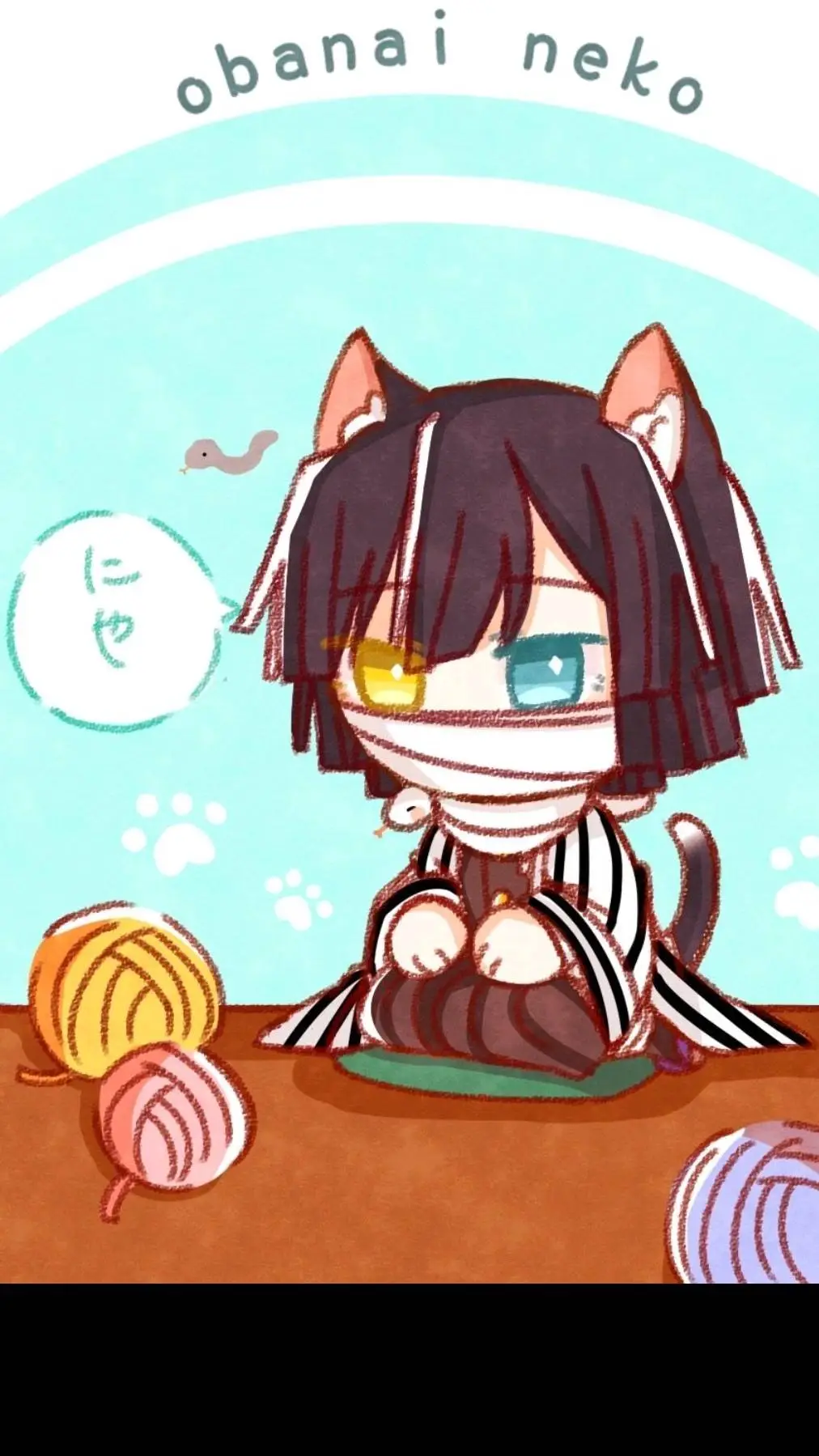 ai character: 伊黒小芭内 background