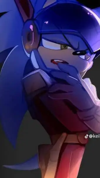 ai character: sonic  background